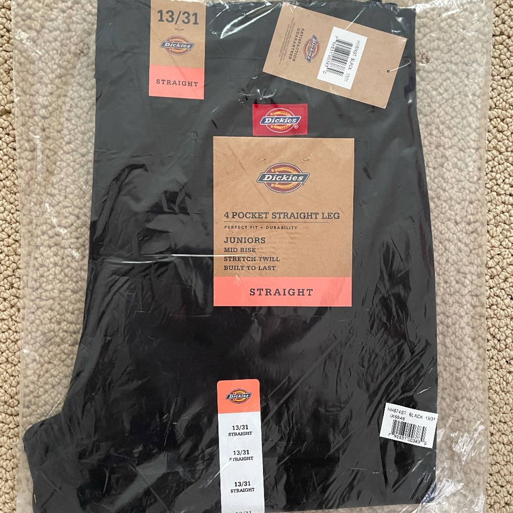 Dickies Black Pants - NEW